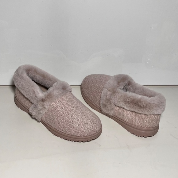 Skechers Cozy Lite Sweet Walk Sparkle Knit Slippers - Picture 2 of 8